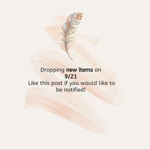 Dropping new items TOMORROW